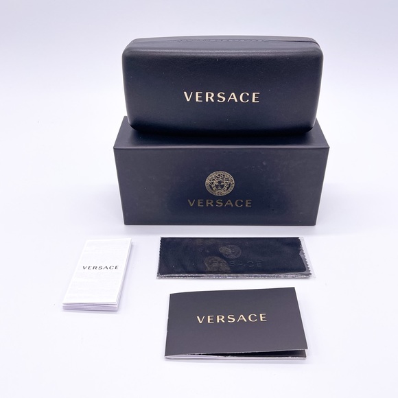 NEW VERSACE VE4450 EMRATA SUNGLASSES VE4450 GB1/87 NEW SUNGLASSES MOD 4450 BLACK - Picture 13 of 13